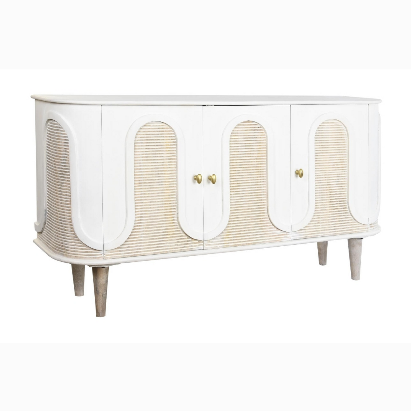 Buffet madera 153*41*83cm blanco