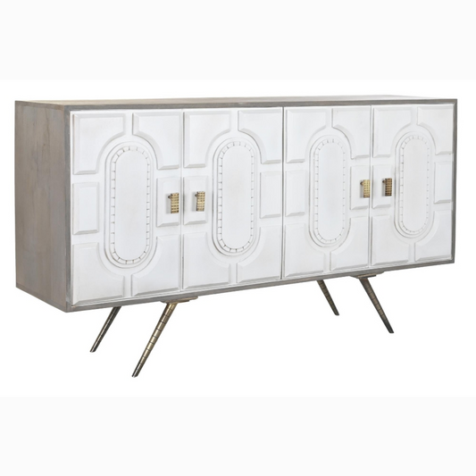 Buffet mango metal 152*43*84cm blanco