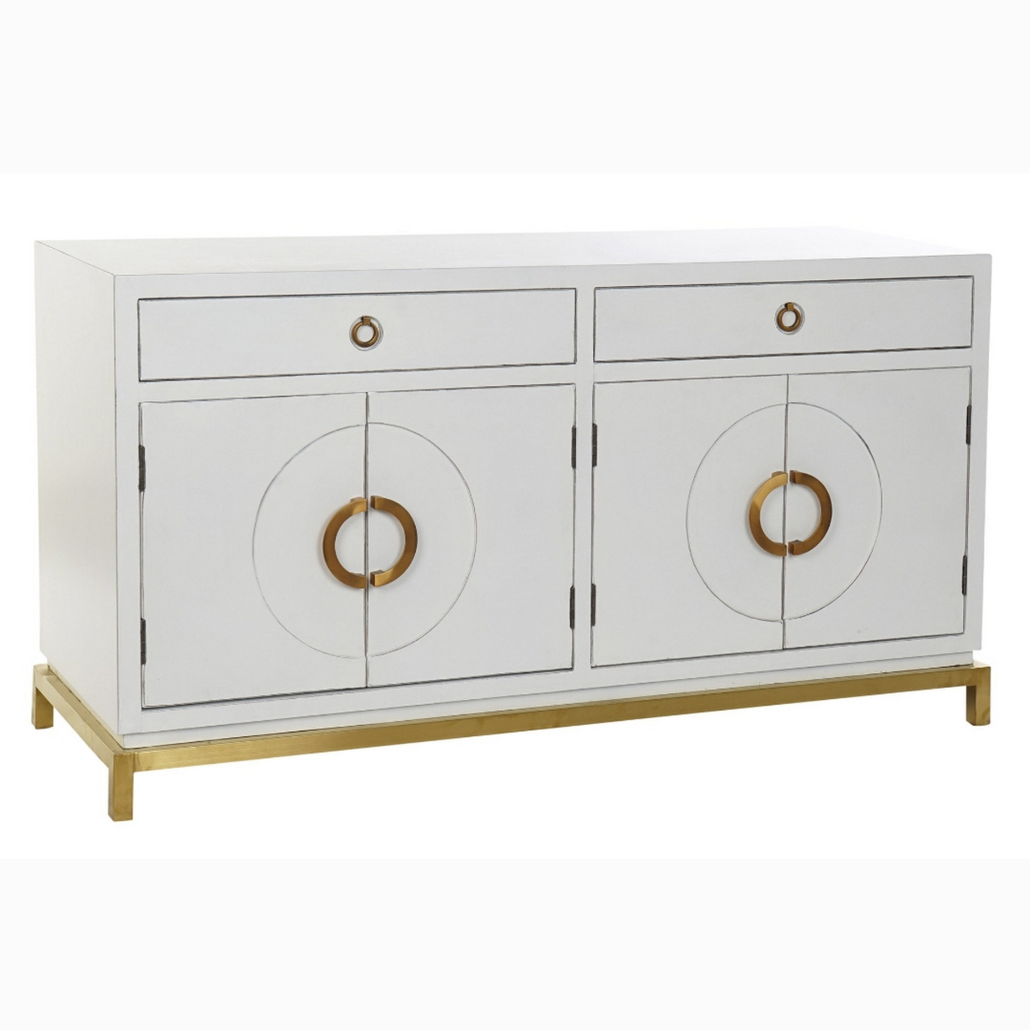 Buffet alamo metal 150*50*80cm lacado blanco