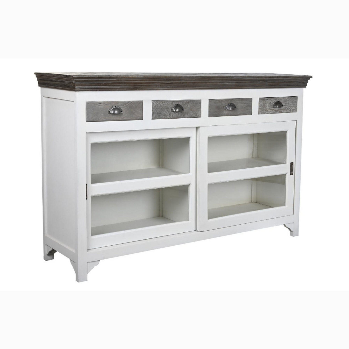 Buffet mango cristal 165*45.7*105.4cm gris