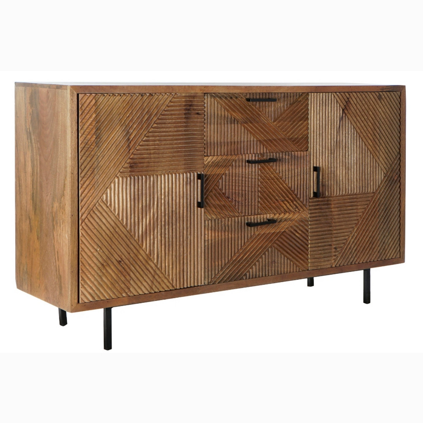 Buffet mango metal 145*40*86cm natural