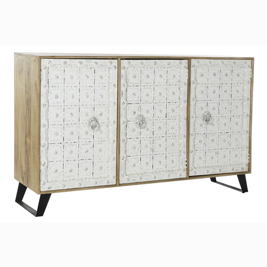 Buffet mango 165*45*100cm envejecido blanco