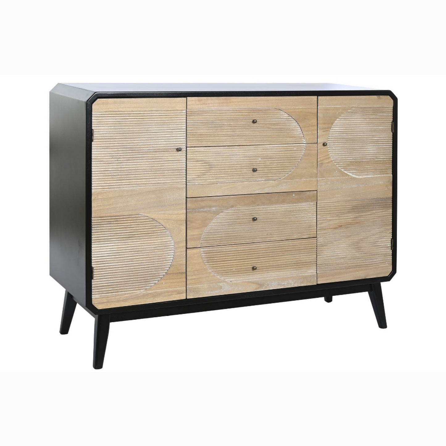 Buffet madera 120*40*90.5cm negro