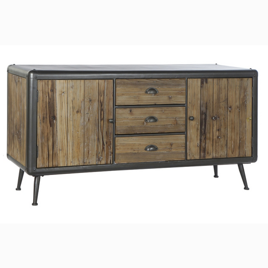 Buffet abeto metal 144*45*75cm natural