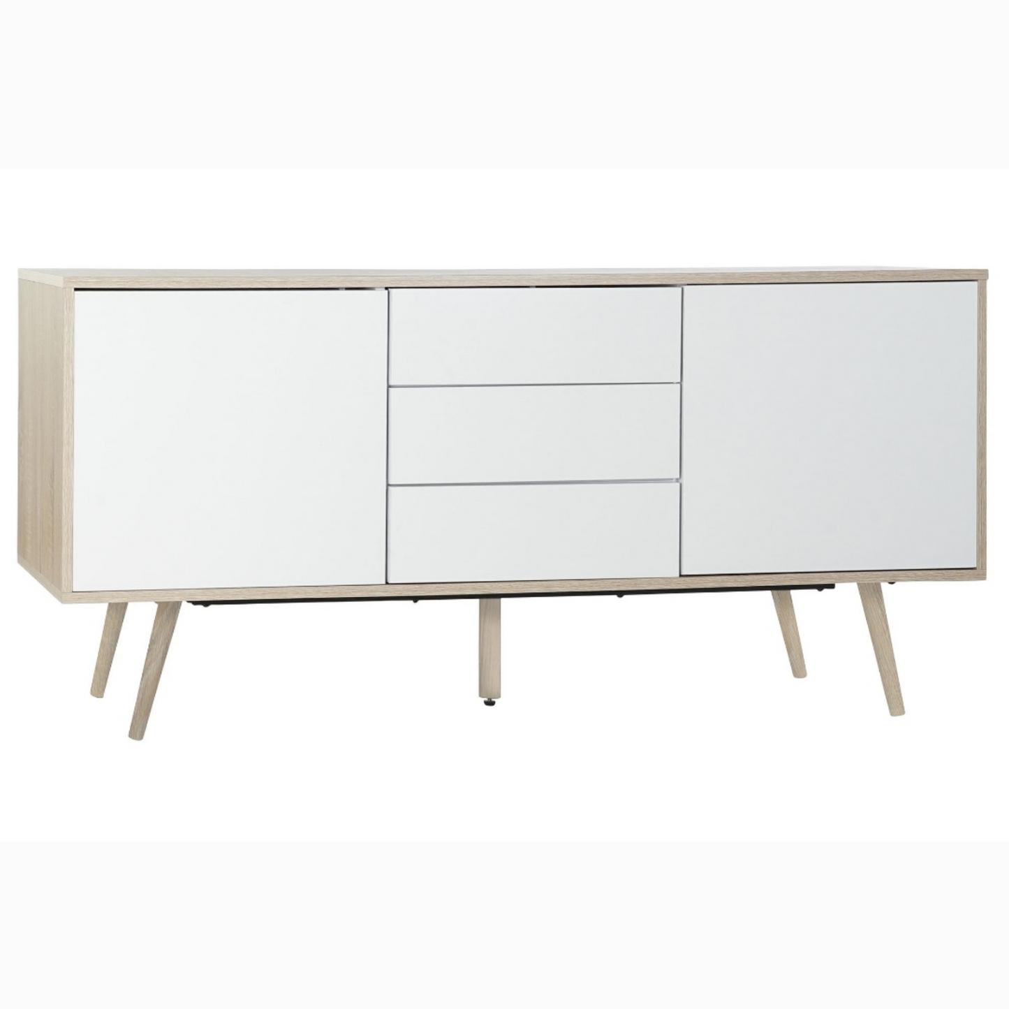 Buffet mdf metal 170*45*76cm blanco