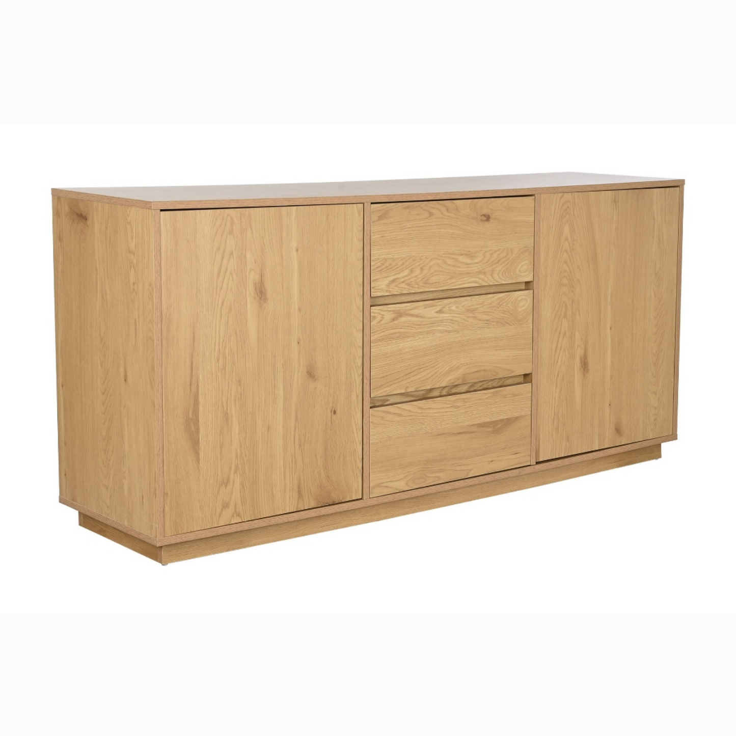 Buffet mdf roble 160*40*75cm natural