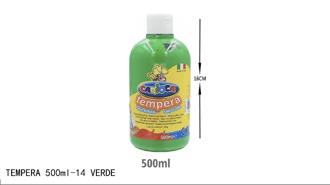 Témperas 500ml ( + colores )