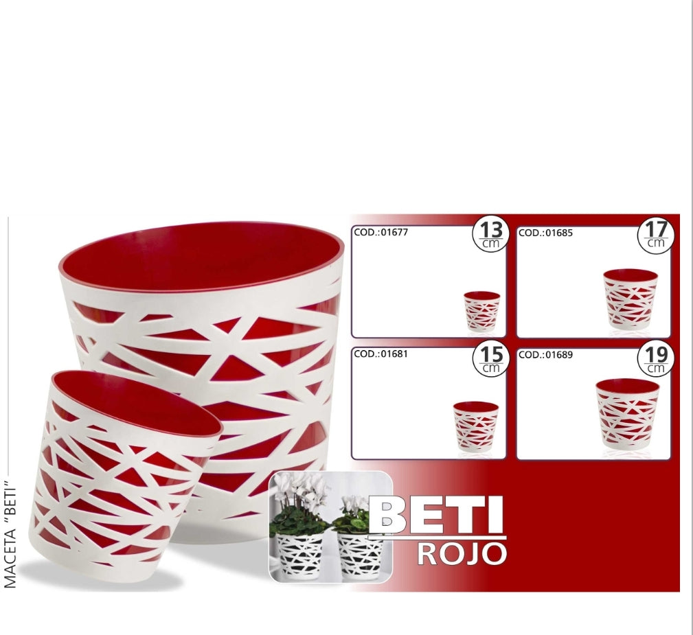 VASO BETI ROSSO (+ misure)