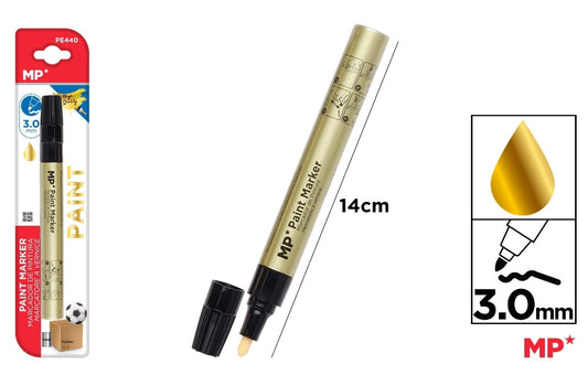 Marcador de pintura oro 3mm ( + colores )