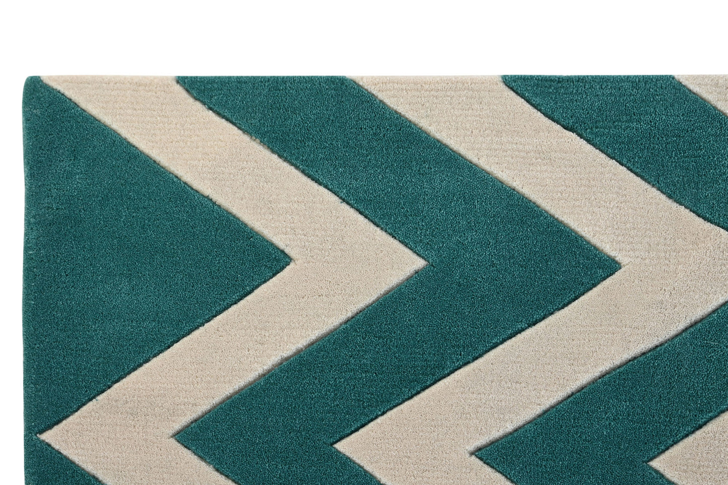 Alfombra poliester 120*180*2cm 1800gsm zigzag