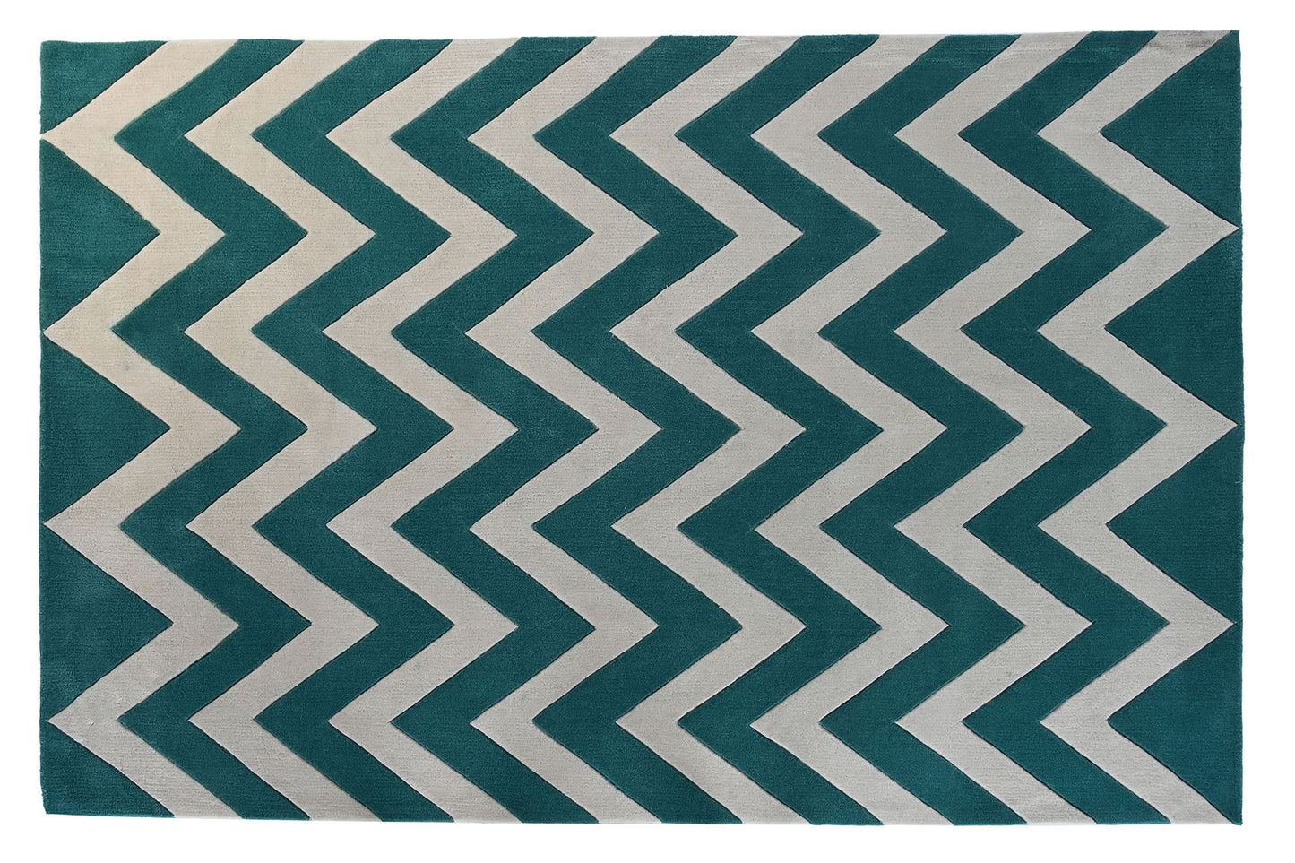 Alfombra poliester 160*230*2cm 1800gsm zigzag