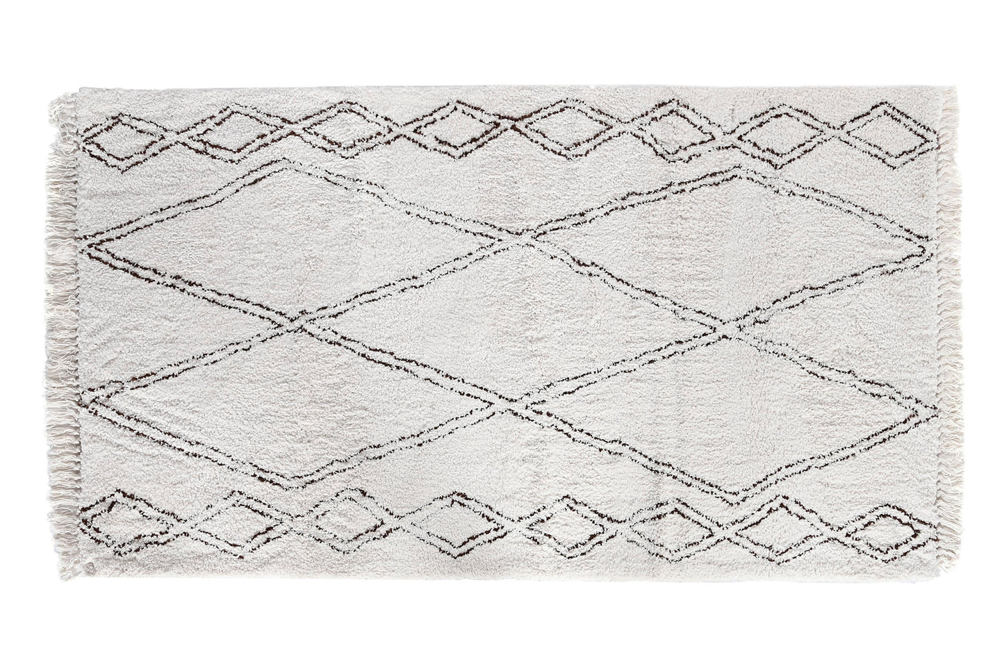 Alfombra poliester 200*140cm beige