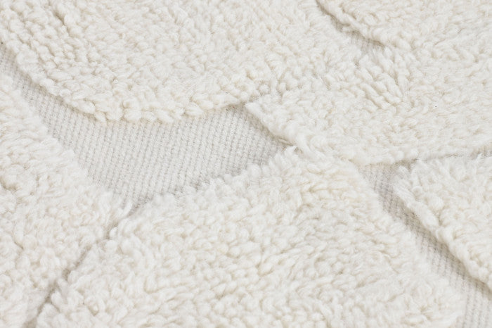 Alfombra lana algodón 300x200x1 2800 gsm relieve