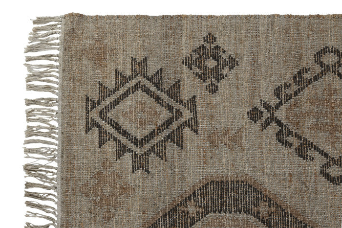 Alfombra yute algodón 300x200 1400 gsm kilim