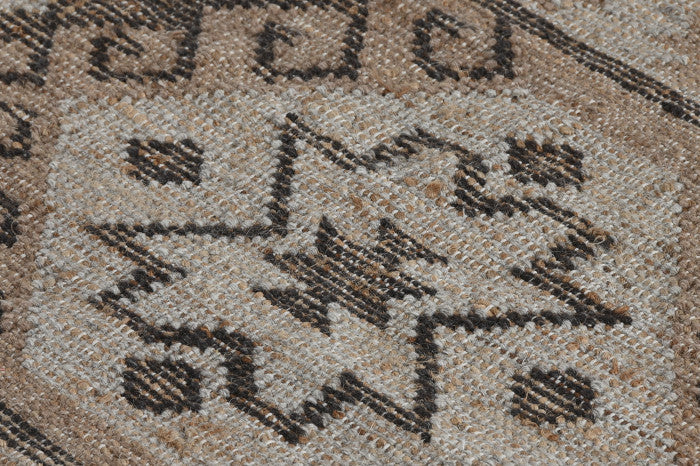 Alfombra yute algodón 300x200 1400 gsm kilim