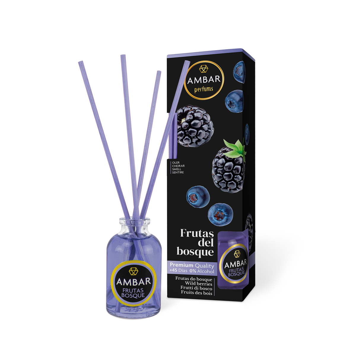 Ambientador Mikado Frutas del Bosque 30 ml Ambar