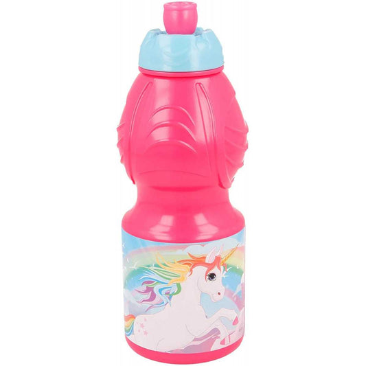 Botella deportiva 400ml Unicornio