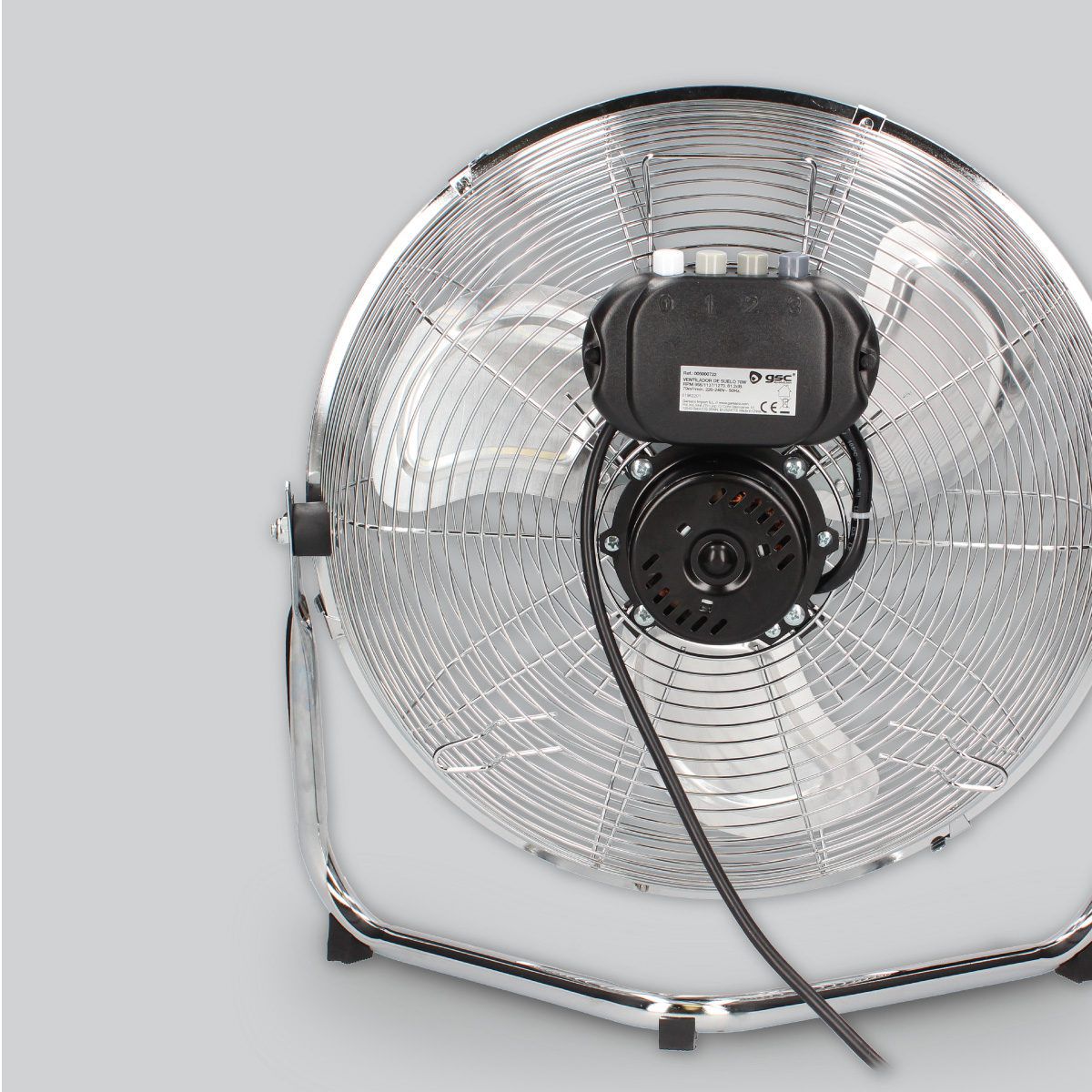 Ventilador metalico de suelo Gumba Ø50cm 140w