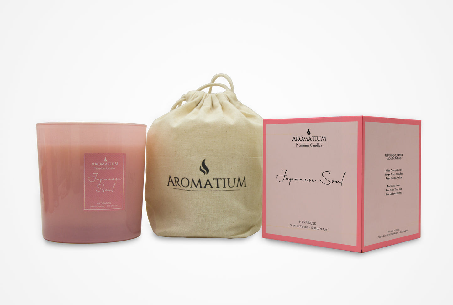 Vela XL Aromatium Premium Candle Japanese Soul