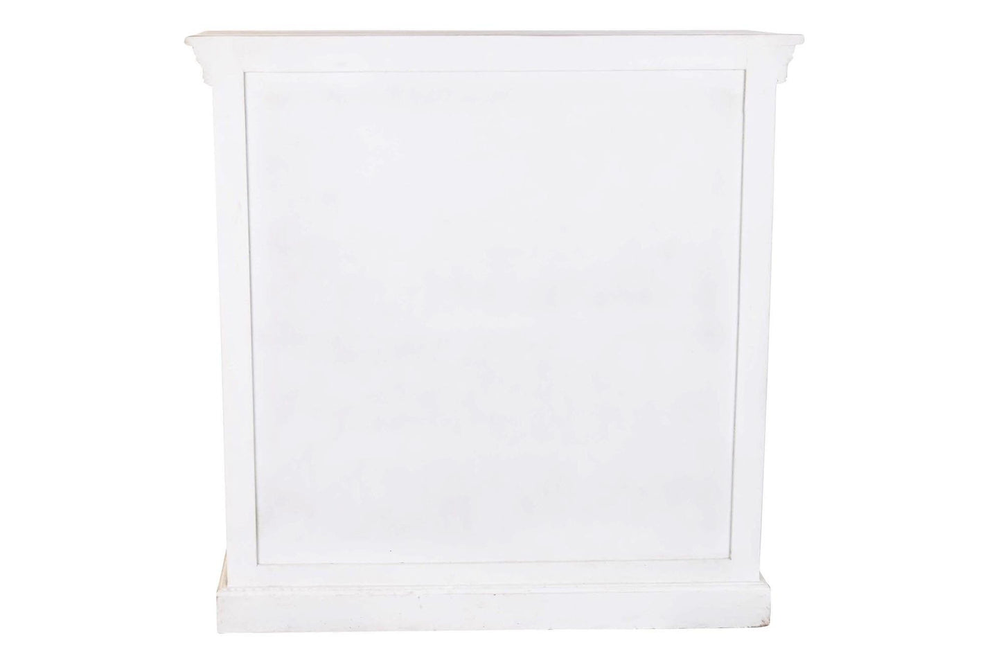 Comoda mango madera 100*40*99cm envejecido blanco