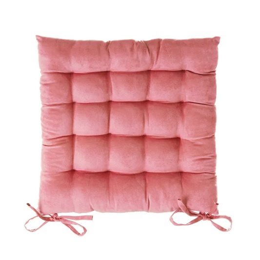 COJÍN SILLA ANTELINA TEÑIDO ROSA 38 X 7 X 38 CM ( + colores )