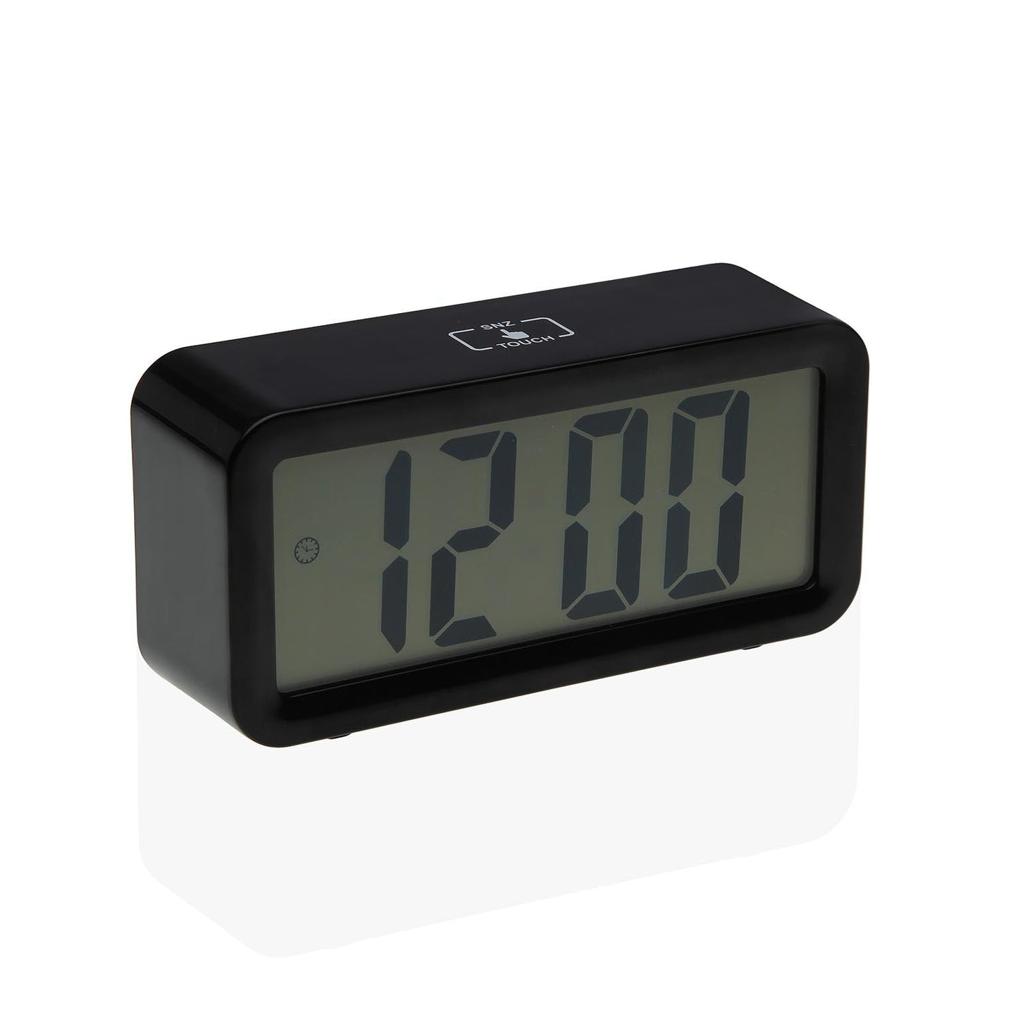 Reloj despertador negro 13.4*3.9*6.5cm