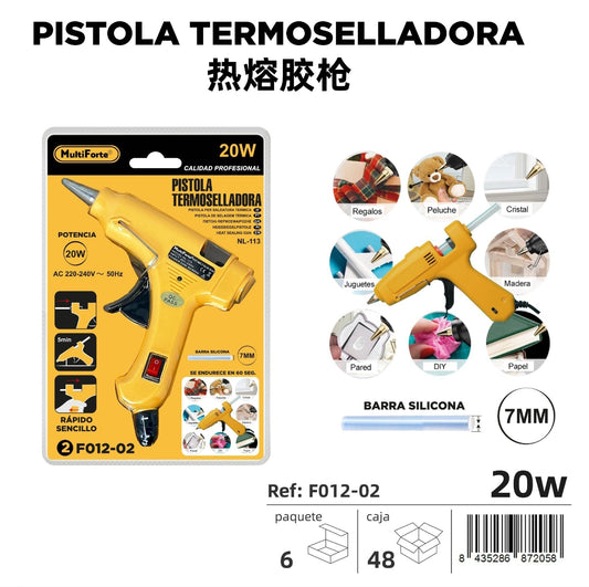 Pistola termoselladora 20w