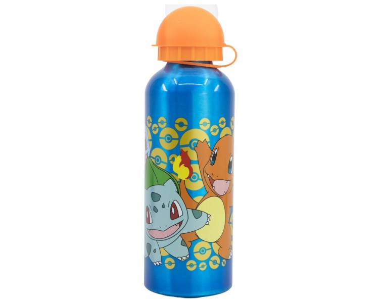 Botella aluminio 500ml Pokemon