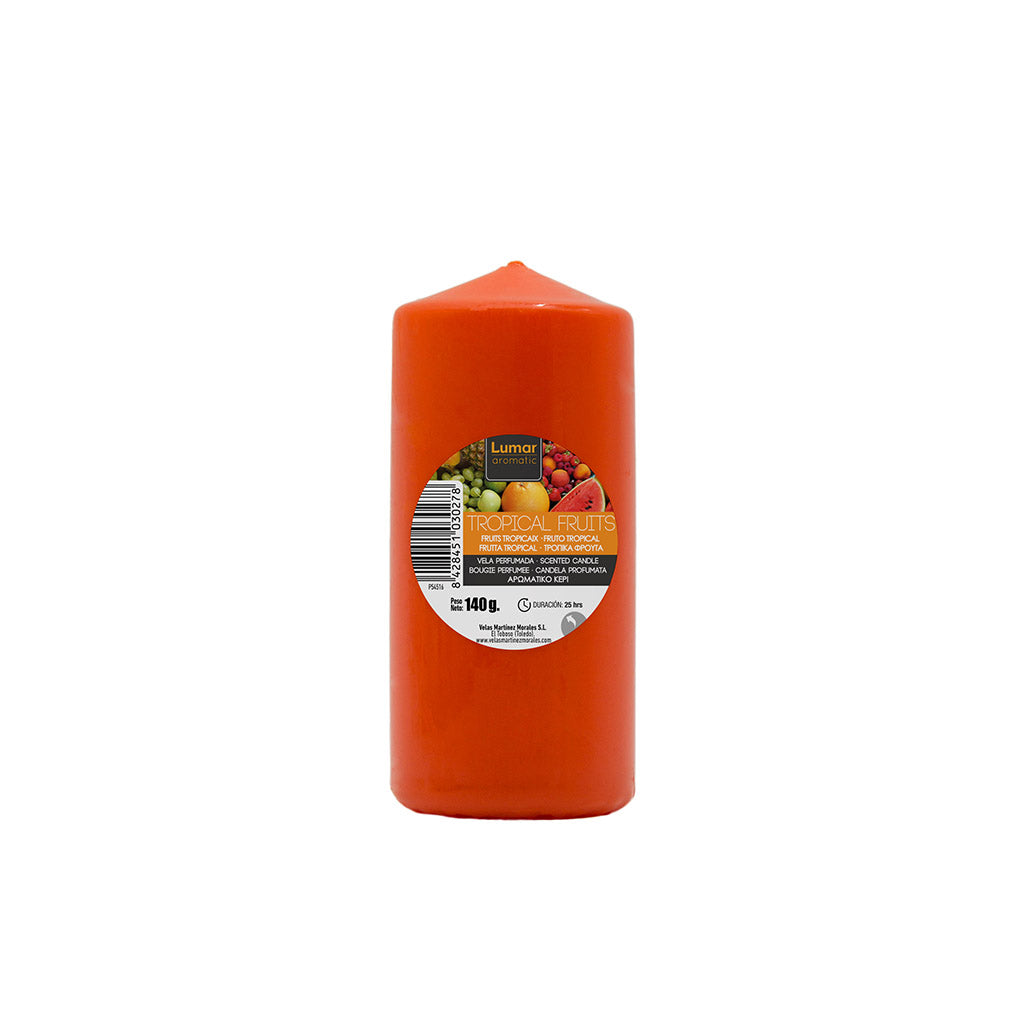 Vela taco (M) perfumada tropical fruits